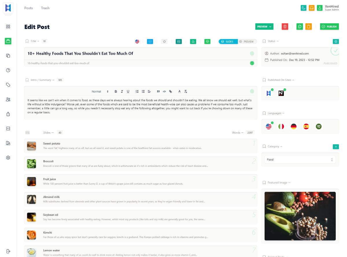 XenHired Editor